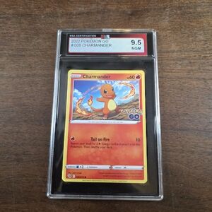 2022 Pokemon Go Charmander 008/078 KSA 9.5 NGM 008/078 graded card